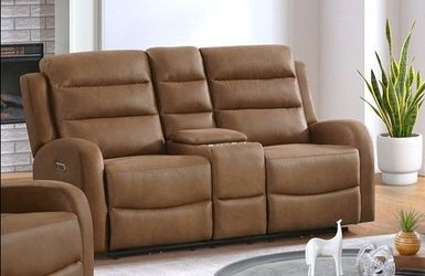 Power Seat Reclining Sofa, Motion Features