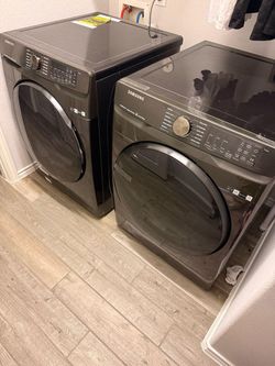 Black Samsung Washer And Dryer Set
