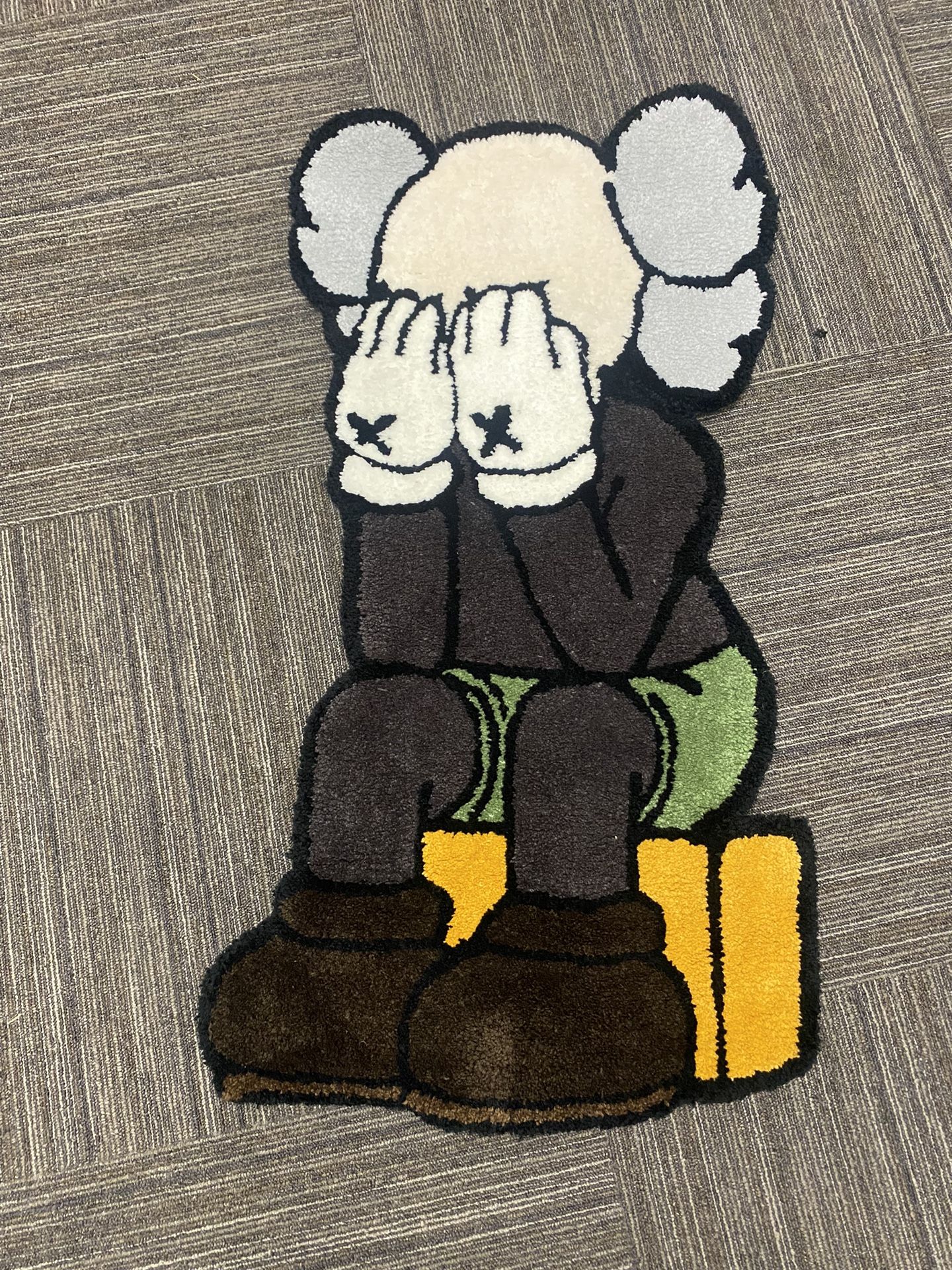 Kaws Crying Rug