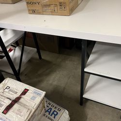 White Modern Desk
