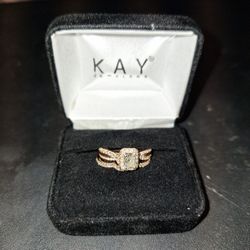 Engagement Ring With Wedding Band 