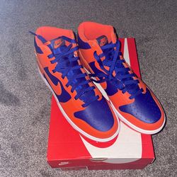 Nike Dunk High Knicks Size: 10