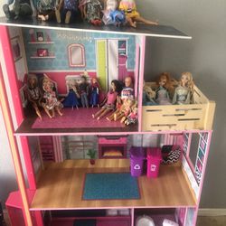 Barbie Dream House / Three Story Fully Furnished House 