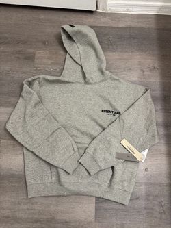 Fear of God Essentials Grey Pullover Hoodie
