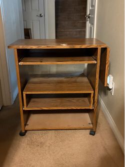 Compact computer cart