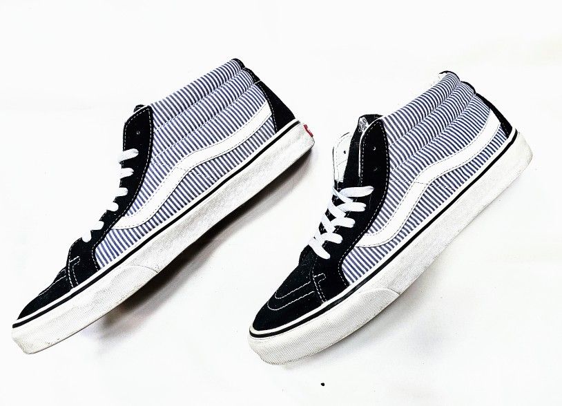 *RARE* VANS Sk8-Mid Reissue Deck Club Black LE