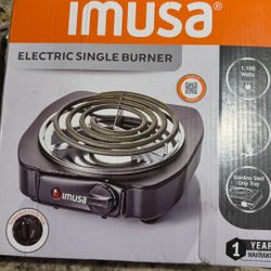 NEW electric Single Burner 
