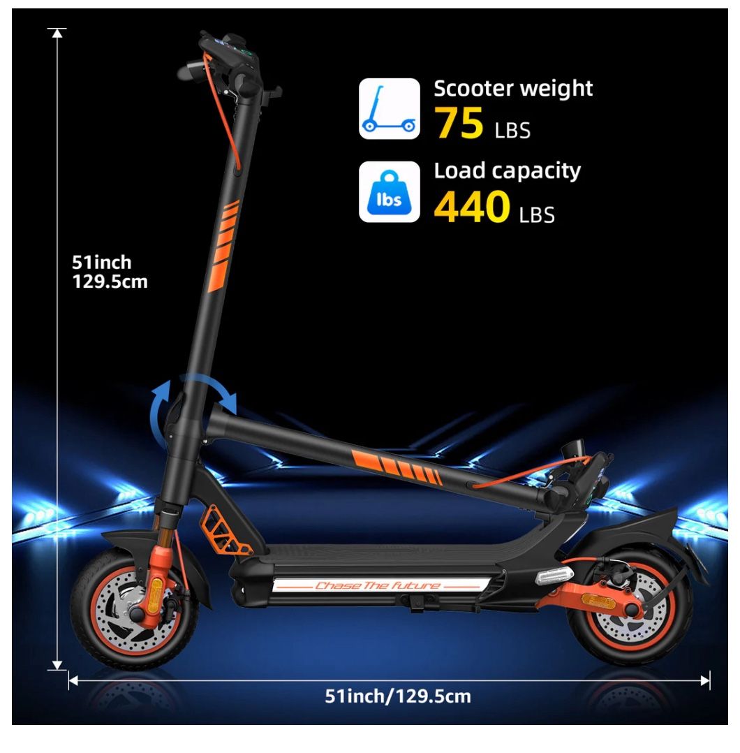 Cunfon RZ1000 Electric Scooter 2400W - Dual Motor