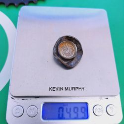 Scrap half ounce silver