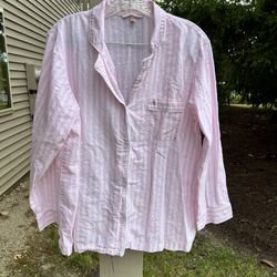 Victoria Secret Pajama Long Sleeve Top