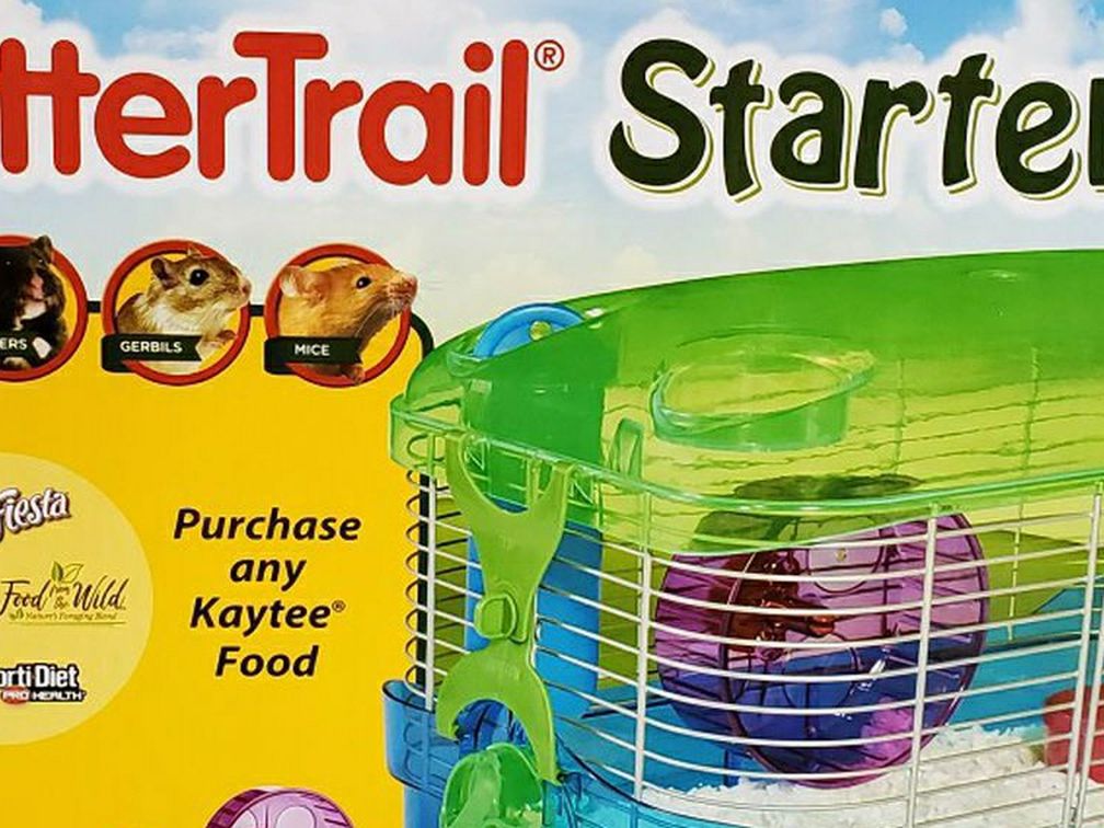 Hamster Cage With Ball (PetSmart)
