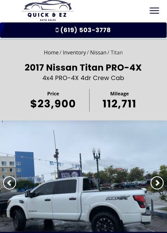 2017 Nissan Titan