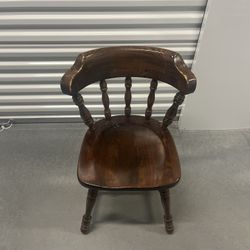 Ethan Allen Wood Chair 