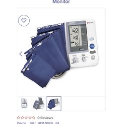 Blood Pressure Monitor- omron hem-907xl