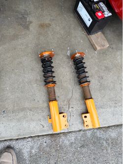 maXpeedingrods adjustable ride Coilovers front and rear
