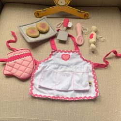 Build A Bear Apron With Goodies 