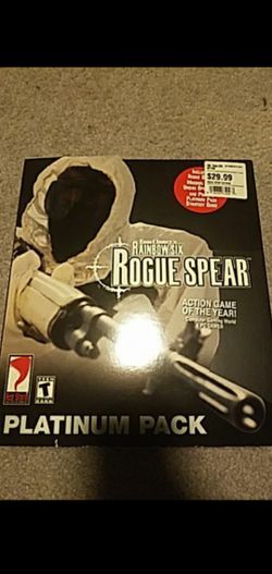 Rainbow Six Rogue Spear Computer Video Game BRAND NEW