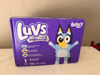 Luvs size 1- 116 Diapers