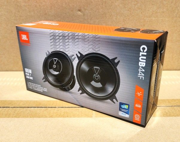 JBL Club Series 44F Car Speakers 1 Set 4" 2-Way Coaxial Speaker System 105 Watts 🚨 Payment Options Available 🚨 No Credit Needed 🚨