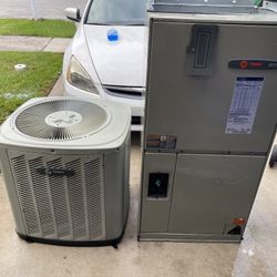 3.5 Ton Used Trane Air Conditioner , Ac Unit , Aire Acondicionado