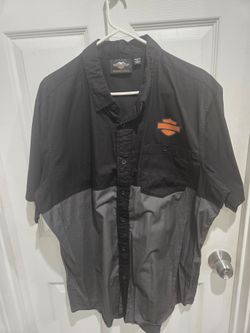 Harley-Davidson Button-Up Short Sleeve Shirt