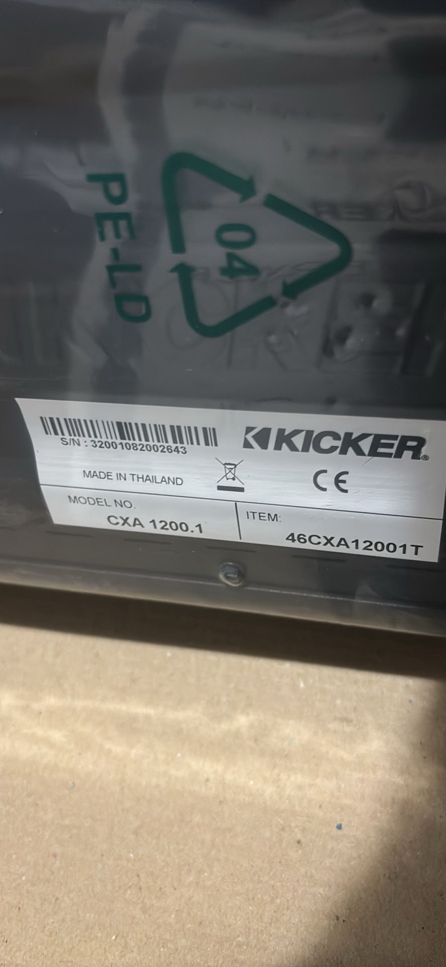 2500w Kicker Amp Message For Details