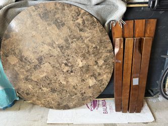 Table, Round and Rectangle Marble-top