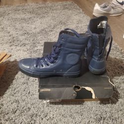 Navy Blue Converse
