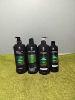 2 shampoo and 2 conditioner Tresemme curls