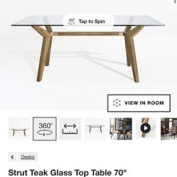 DINING SET FROM CRATE & BARREL