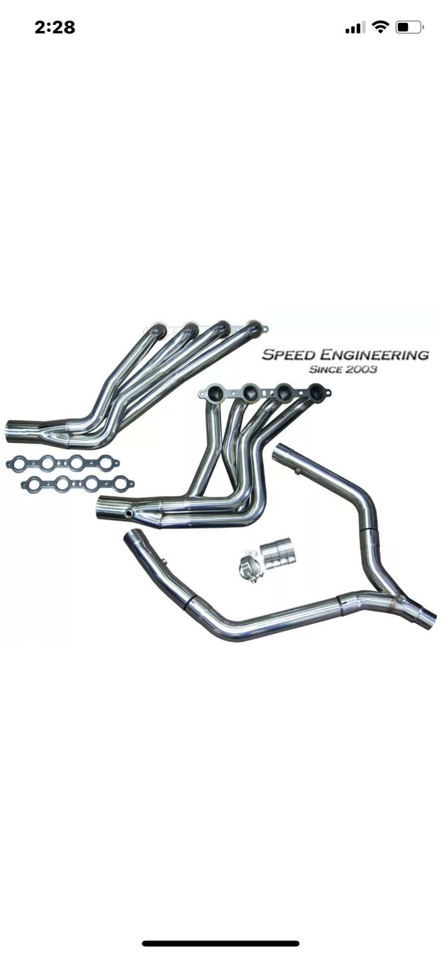 Camaro Trans Am Ls1 Speed Engineering Long Tube Headers