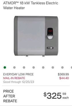 Tankless Water Heater