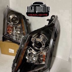 Cadillac SRX 2010  2016 headlights