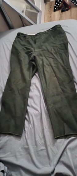 Men's Berdan Sharpshooter Pants, Green, Civil War, size 44