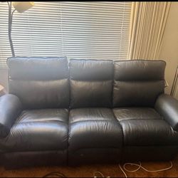 LEATHER LAZY BOY COUCH SET