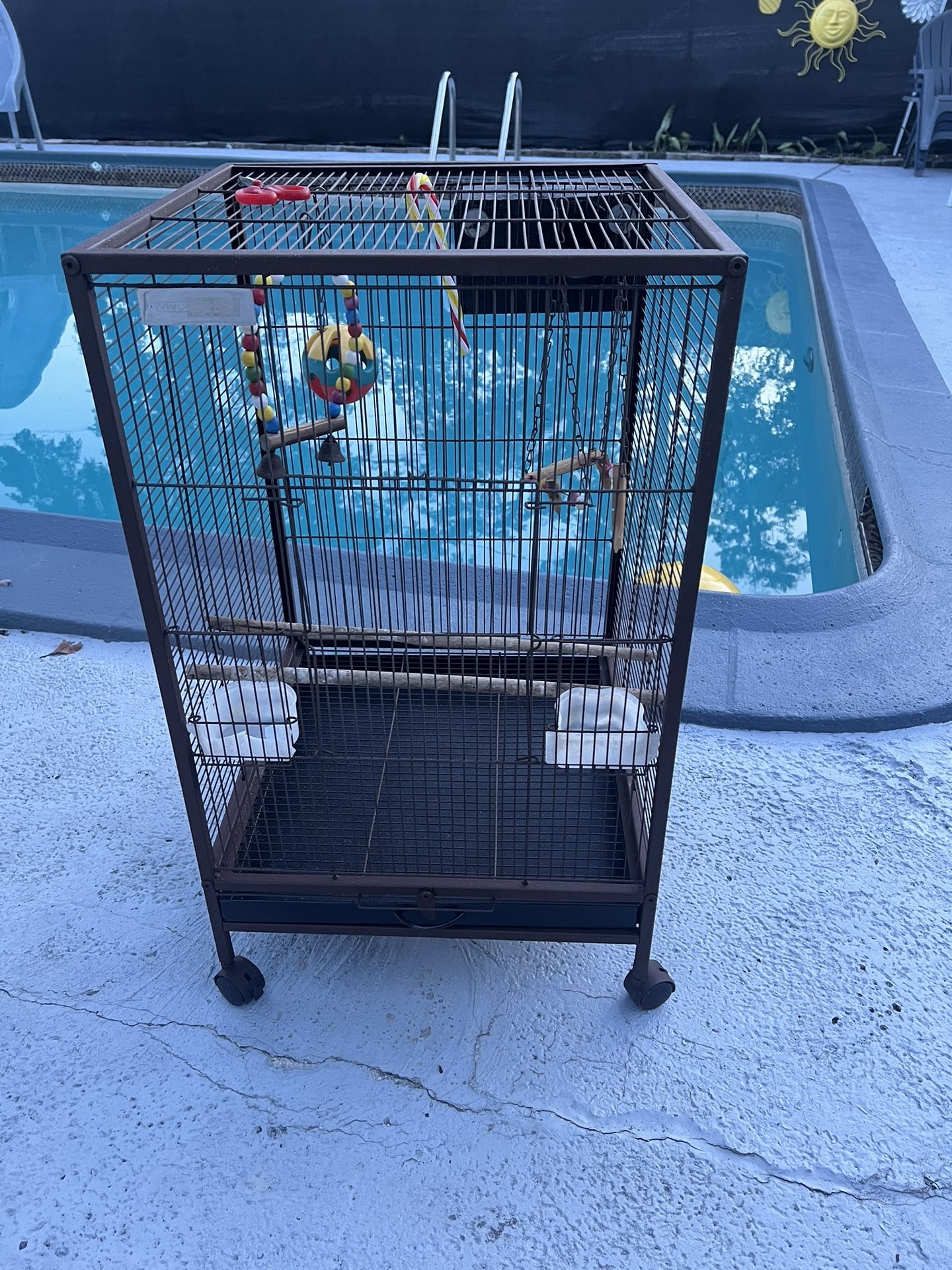 Bird Or Parrot Cage.