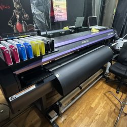 Mimaki CJV300-130 Plus Printer/cutter For Sale! 