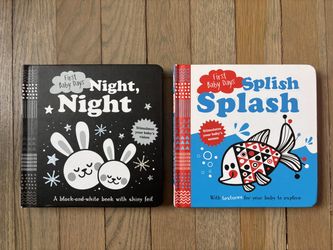 First Baby Days touchy feely books