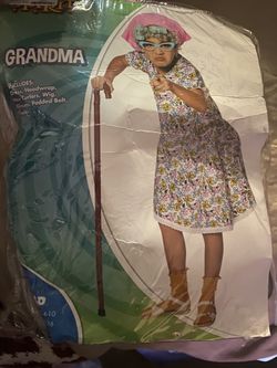 Grandma Costume Child Size.. Not Free 