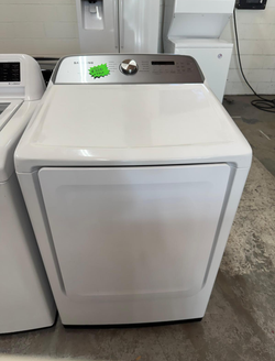 Samsung Electric Dryer – Front Load, White, Clean and Ready