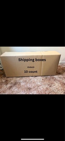 Shipping boxes