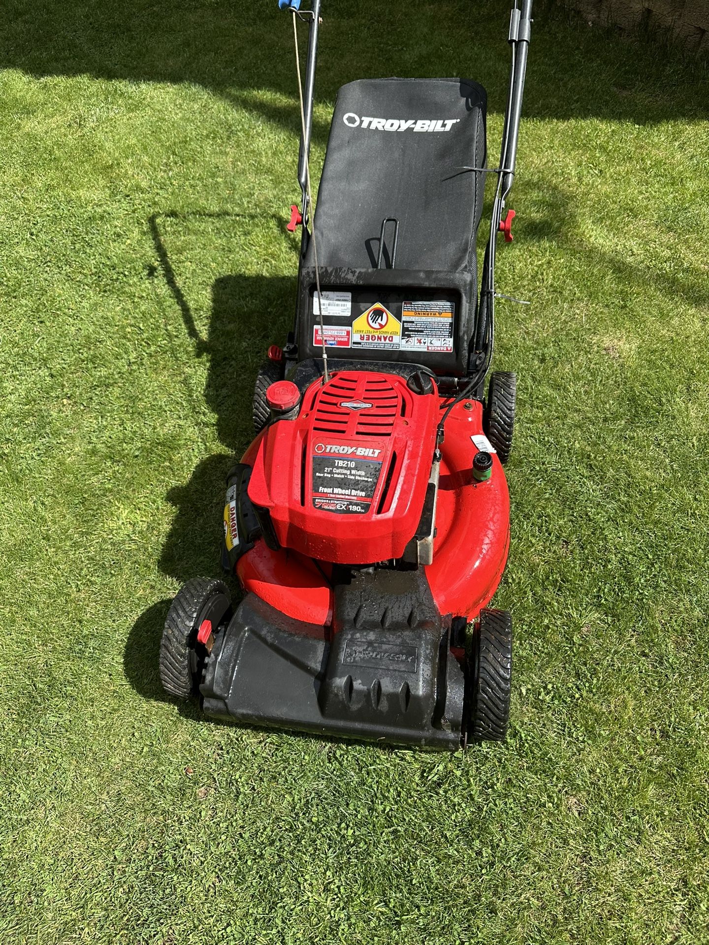 Troy Bilt Self Propelled Lawn Mower