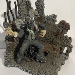 NECA Krampus Throne Diorama Figure 2015 Horror Movie Display Scene Complete