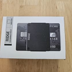 Ridge Half Wallet Royal Black