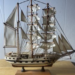 Replica Handcrafted Wooden Boat Called The “SIMON BOLIVAR”