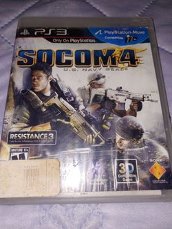 SOCOM 4 U.S. Navy SEALs PS3