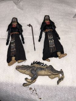 2 Star Wars, Tuscan Raiders With Massiff