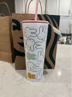 Starbucks miffy cold cup