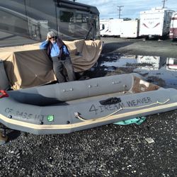 11 Ft.  AVON inflatable