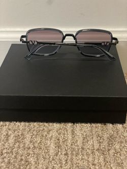 Valentino Square Sunglasses Gray Tinted Lenses